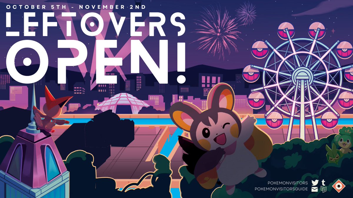 🗺️ LEFTOVER SALES OPEN 

Are your bags packed &amp; ready? The Pokemon Visitors Guide Zine is open for leftover sales! 

🧳 Get your Unova travel gear until stock runs out, or November 2nd! 

🛒 etsy.com/shop/treefrogl…