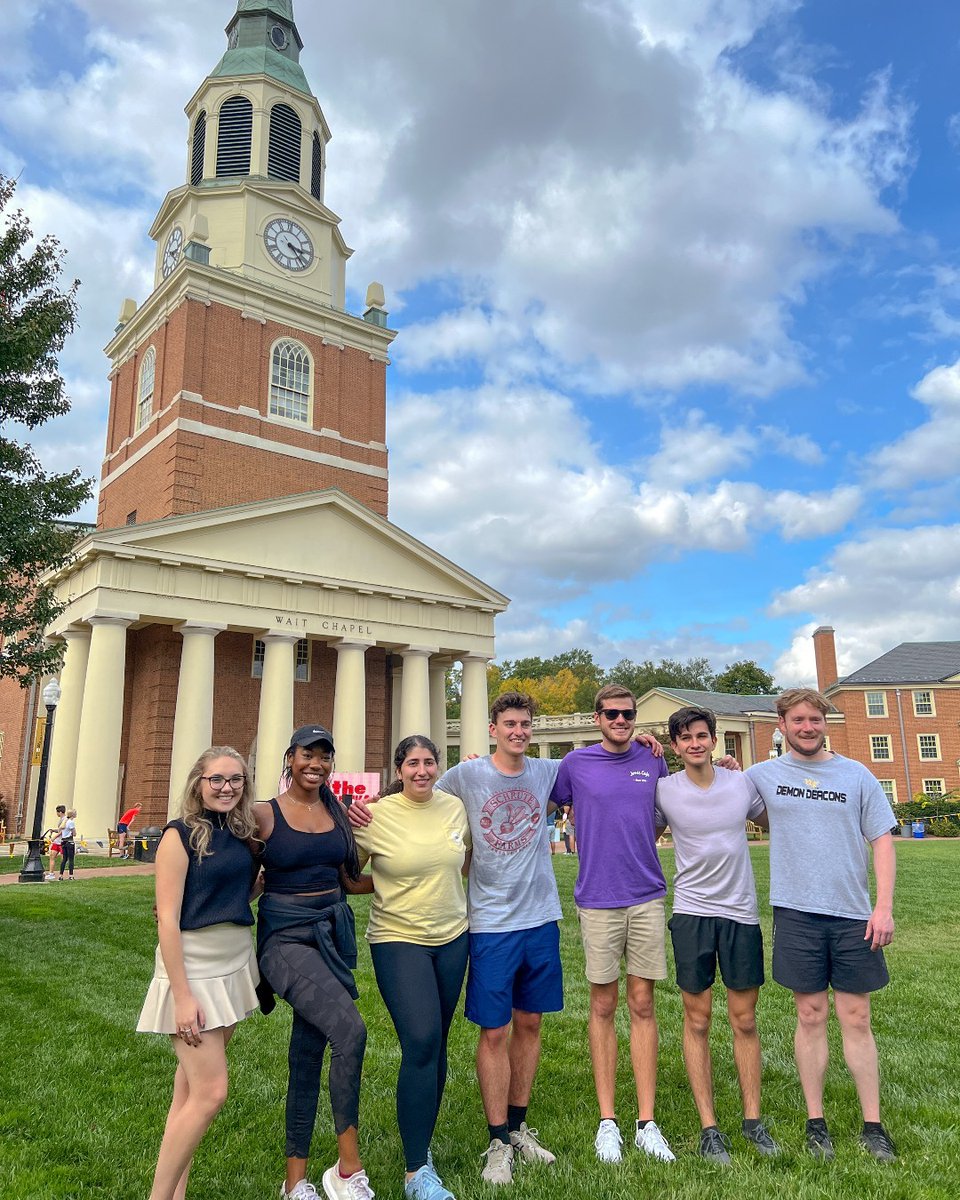 WakeForestBiz's tweet photo. Our #BizDeacs joined the fight against cancer at Hit the Bricks today with the help of a special furry runner! ππΆπ©π
Wanna join the fight? Donate to the Brian Piccolo Cancer Research Fund through the link: https://t.co/AVoaIXc7LG
#WFUSB #HTB2023 #BizDeacs https://t.co/x33TbLsKmH