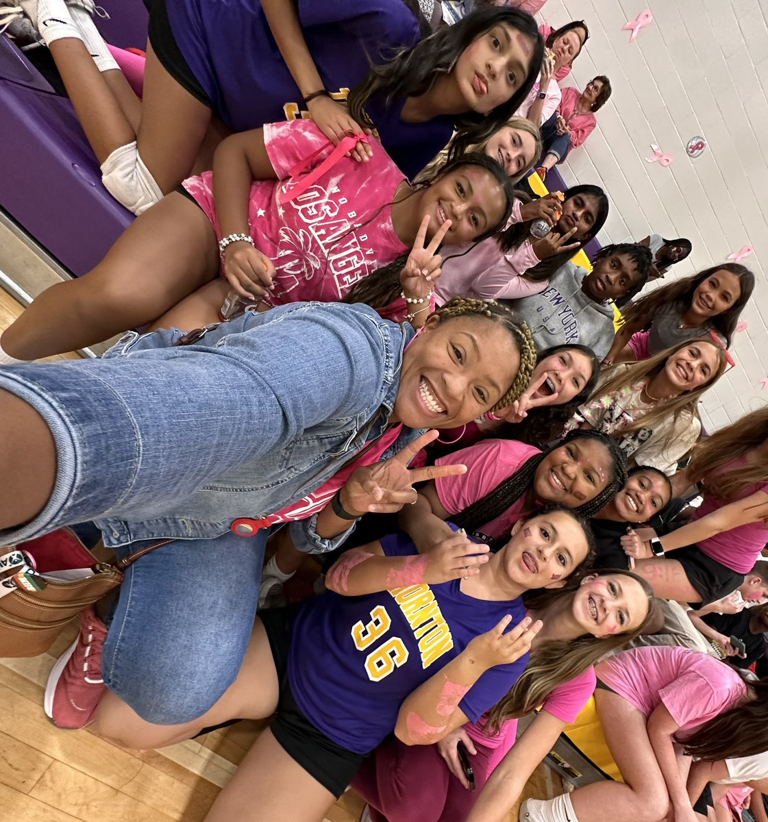 SierraJoseph15's tweet photo. Kids will always remember who SHOWED UPβ¦be that teacher!! Great job lady cats! Love my @AVID4College kiddos!
@RTMSThundercats!πͺπ @IHeartCKH @TCATS_Athletics @FBISDAthletics @FortBendISD #KnowyourIMPACT
#TeacherProud #SupportiveEducator https://t.co/5Nt71w3EHW