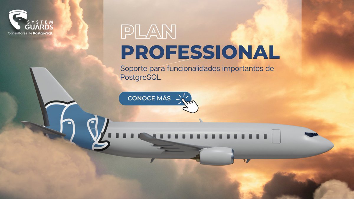 systemguards's tweet image. No dejes que los tiempos de inactividad de tu base de datos se conviertan en una pesadilla. Duerme sueños tranquilos... 😴. ¡Contrata el mejor plan de soporte 24/7 para #PostgreSQL a tu alcance! Conoce nuestro Plan #Professional: 👉 systemguards.com.ec/plan-professio… #DBAs