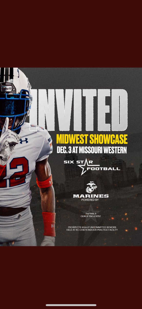 Thanks for the invite! <a href="/6starfootballNE/">Six Star Football | NEBRASKA</a>