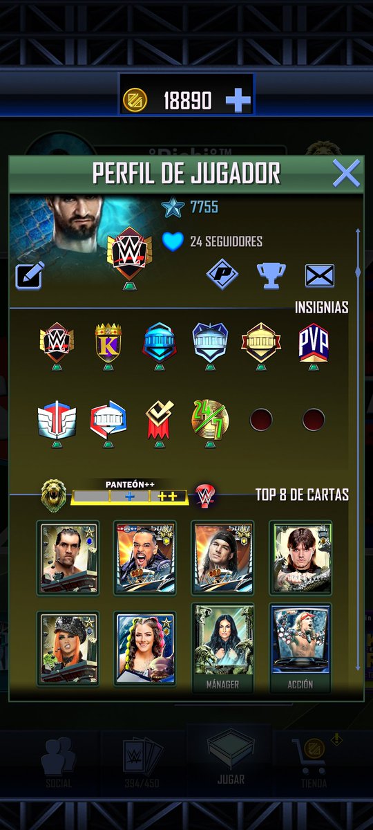 Richi01_SC's tweet photo. Still looking for Phanteon team playing TSG b2b2b, I meet all the minimums. DM for activity proofs. I'm getting Dominik double upgrade pro perfect too!

TSG grinder 
TBG full charged 15 attacks 

#WWESupercard https://t.co/j6bnqWHRCh