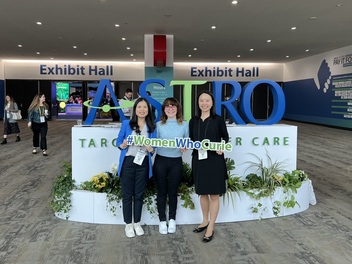 janiceyehRO's tweet image. Very much enjoyed my first attendance at #ASTRO2023 #SanDiego ☀️- great mix of high quality scientific content, catching up with #radonc colleagues and exciting exhibits 🤩