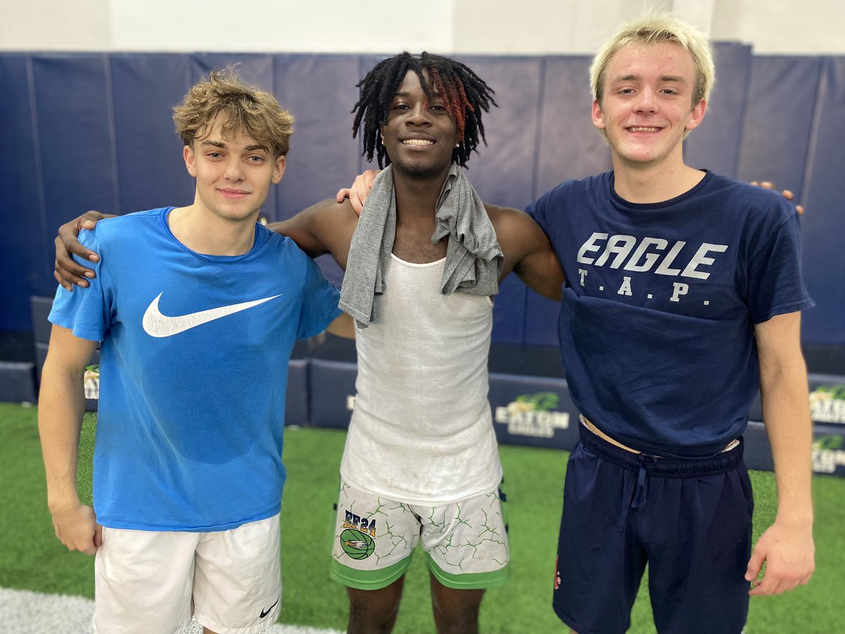 Big Week of work <a href="/EatonHighSchool/">Eaton Eagles</a>!

<a href="/eatoneaglepride/">Eaton Baseball Official Page</a> is off to a hot start in their Fall Development with eyes on a big Spring! 

<a href="/EatonEagleHoops/">Eaton Eagle Hoops</a> is over the half way mark and headed into season form! Desire to be GREAT!

S/O to our 🌟s of the Week! #BuiltDifferent #GoBirds🦅