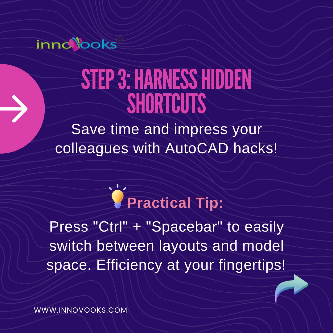 innovooks's tweet image. Elevate your design game with these insider tips and take your engineering projects to new heights. Join us to share and exchange AutoCAD expertise!

Ready to level up your CAD game? Drop a 💎 in the comments if you&apos;re up for the challenge!🔥
#Engineering  #AutocadTips #beginner