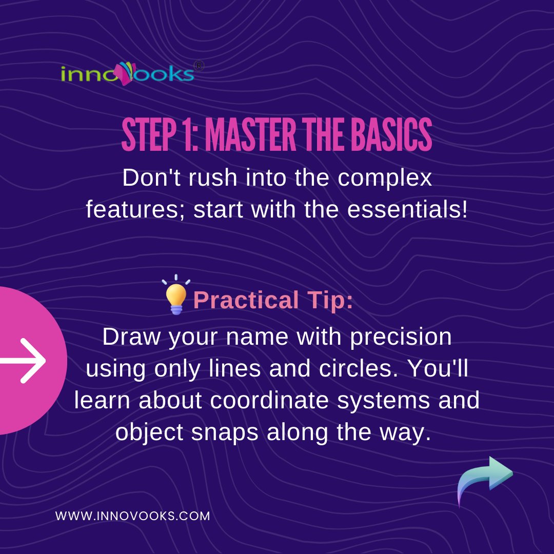 innovooks's tweet image. Elevate your design game with these insider tips and take your engineering projects to new heights. Join us to share and exchange AutoCAD expertise!

Ready to level up your CAD game? Drop a 💎 in the comments if you&apos;re up for the challenge!🔥
#Engineering  #AutocadTips #beginner