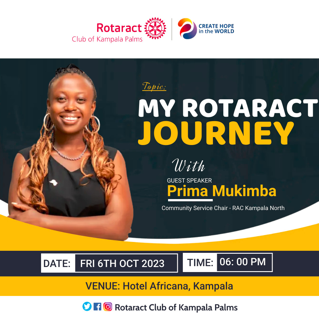 Rotaract Club of Kampala Palms tweet media