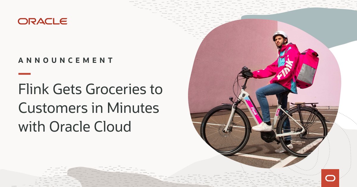 Online grocer Flink successfully deployed Oracle Retail's merchandising and financial #cloud technology. Discover how this implementation is creating efficiency and increasing supply chain resilience across the German start-up's operations. social.ora.cl/6016u3ghG