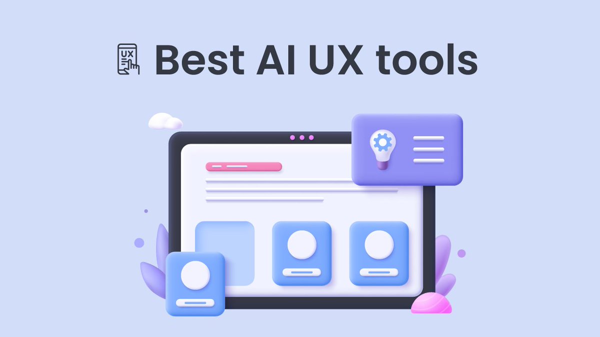 techwizw's tweet image. 10 Best AI UX Tools Of 2023
Visit at: wbcomdesigns.com/best-ai-ux-too…
#uxtools #uxdesign #ux #uxresearch #uiux #uxd #ui #uxui #userexperience #learnux #design #uxinspiration #uxigers #uxdesigner #uxtips #uidesign #userexperiencedesign #productdesign #uxtrends #userinterface