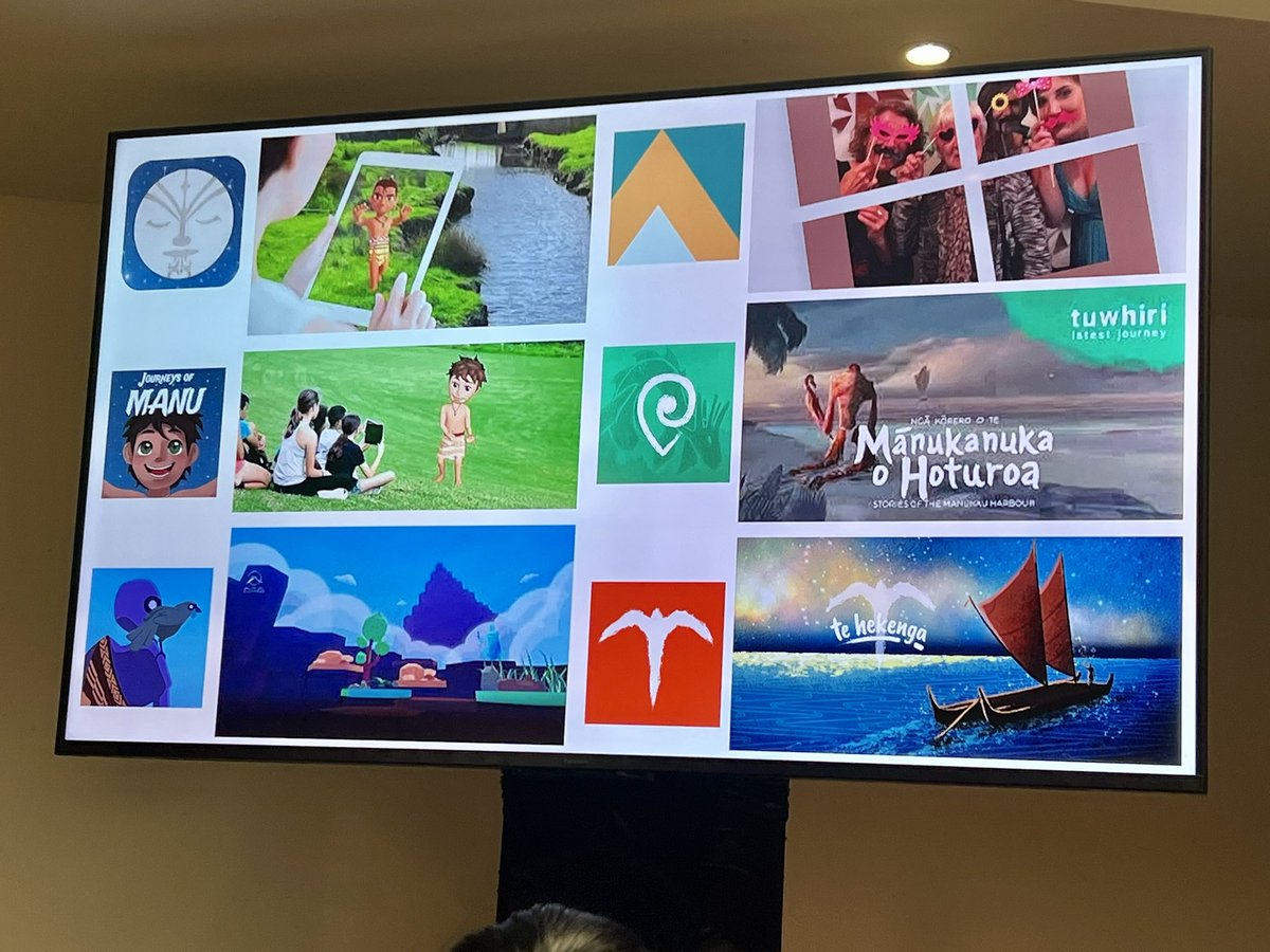 mele_togiaso's tweet photo. An awesome morning spent with the amazing Amber Taylor and Ben Kenobi from @arajourneys. Utilising tech as a vehicle for connecting environment, pūrākau, culture & wellbeing. Feeling inspired and excited for our Māori and Pasifika rangatahi! ✨✨✨ #Manulookslikeme #ULearn23 https://t.co/ACnIay37Gc