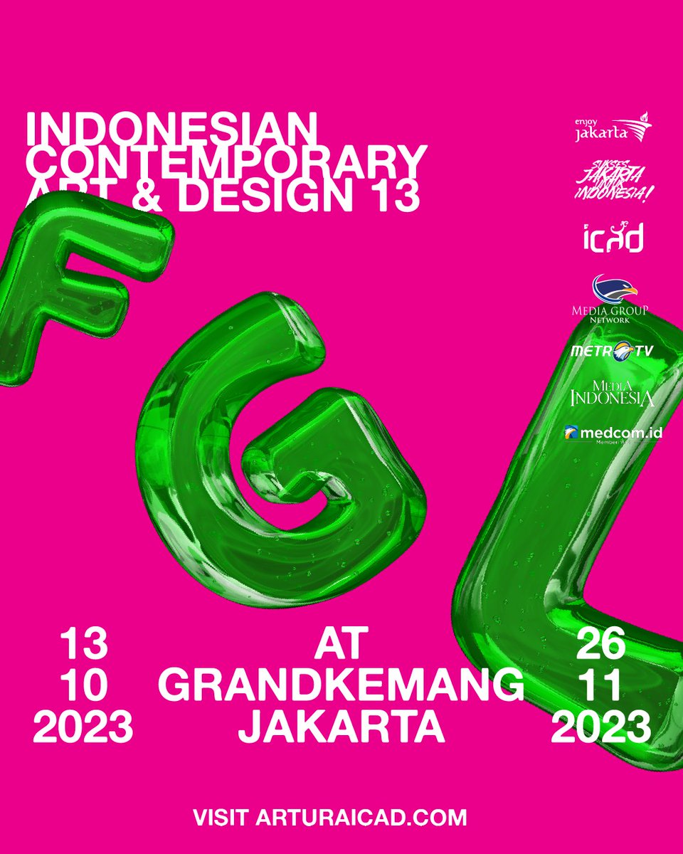 OMG! Indonesian Contemporary Art &amp; Design @icadartura kembali hadir untuk ke-13 kalinya dengan tema Feel-Good Lab atau “FGL”.

#ICAD13 #ICAD2023 #FGL #FeelGoodLab #IndonesianContemporaryArtandDesign #ComingSoonICAD13