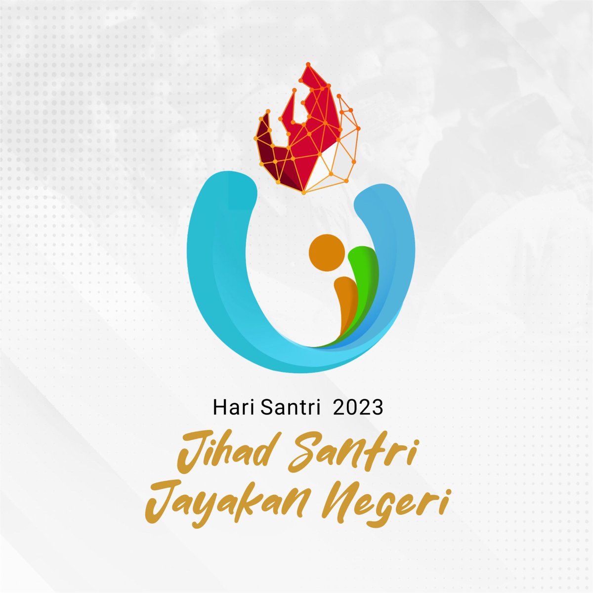 mahdikherid's tweet photo. Alhamdulillah, Logo dan Tema Hari Santri Nasional 2023 "Jihad Santri Jayakan Negeri" #JihadSantriJayakanNegeri https://t.co/I12VmVei4x