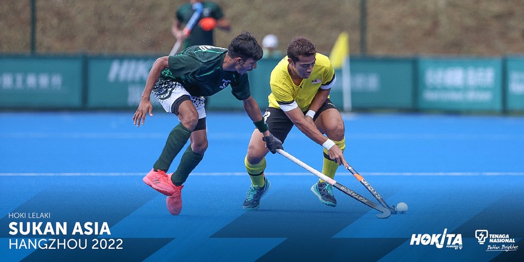 HokitaMY's tweet photo. #AsianGames2022 | #FieldHockey (M) | 5-6th Placing
π΅π° 1-1 π²πΎ
Tamat separuh masa dan kita masih terikat. #SpeedyTigers perlu lebih memanfaatkan peluang yang ada selepas ini. #PAKvMAS #SayaSokongHokiMY #BersatuUntukHoki https://t.co/gUKHuZL5qU