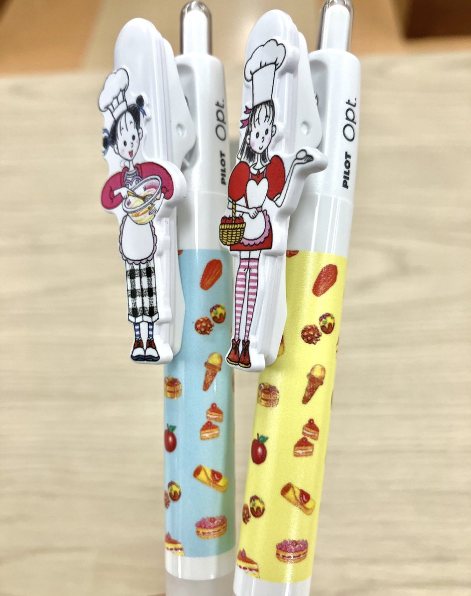 わかったさん の新商品、ボールペンの『クッキー』、『アップルパイ