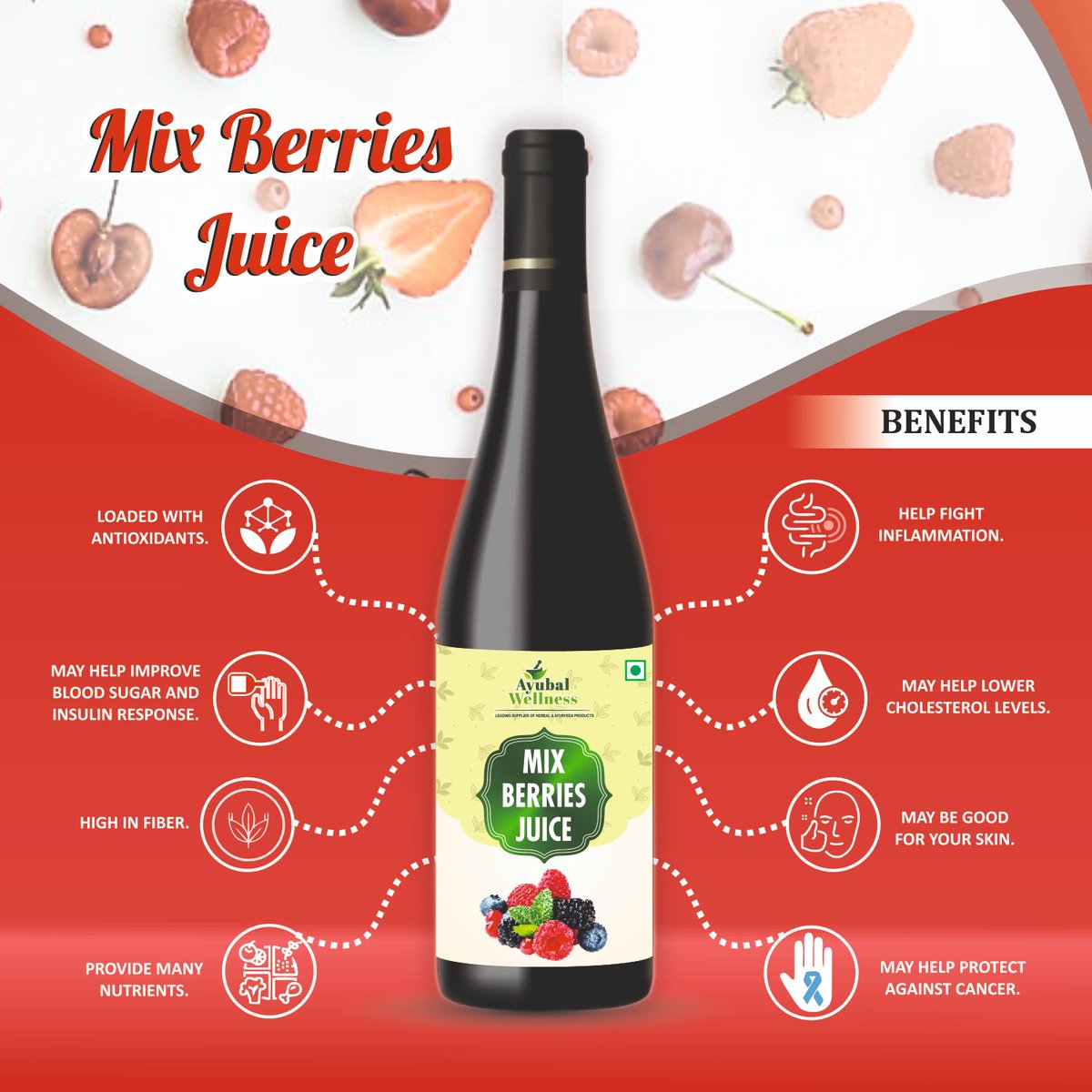 ayubalwellness's tweet photo. #AyubalWellness Mix Berries Juice 🍇🍓🍒 & discover a world of benefits!
Click the link https://t.co/LuEfXlxkBa to watch the video ✨
Visit us: https://t.co/CjS8EbrK02
#BerryBoost #BerryBenefits #AntioxidantPower #BloodSugarBalance #NutrientBoost #CholesterolControl #HeartHealth https://t.co/lhrcNMRipF
