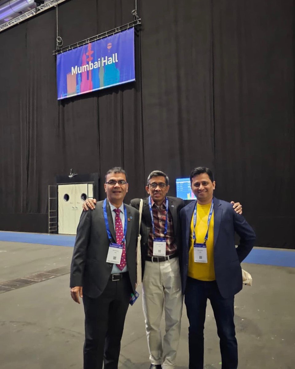 🌟 Exciting news from EASD 2023 in Hamburg! Mumbai Hall proudly represents India among global cities. Dr. Banshi Saboo, Southeast Asia IDF Chair, and Padmashri awardee Dr. Shashank Joshi grace us with their wisdom. An honor beyond words! 🇮🇳
#EASD2023 
#RIMS 
#ProudMoment