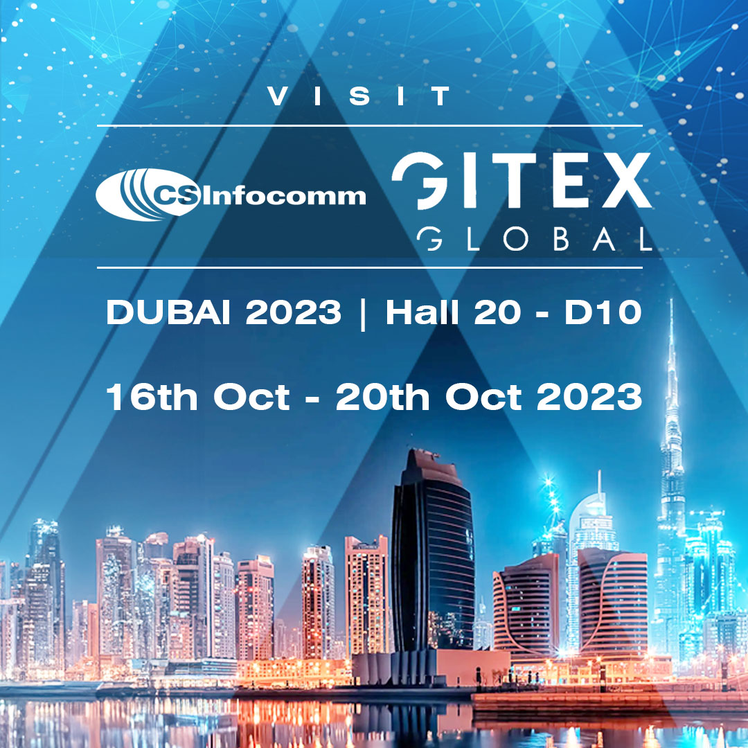 CSInfocomm's tweet photo. 🌟 Exciting News!
We are thrilled to announce our participation at #GITEX 2023 in Dubai from October 16 to 20! 🚀
🌐 GITEX, the Middle East's largest tech event, is just around the corner. Join us at Hall 20 - Booth D10 to explore the future of technology!
#GITEX2023 #CSInfocomm https://t.co/lr3PalpLfn