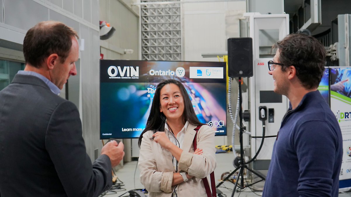 ACE_WindTunnel's tweet image. Yesterday, Ontario Tech University&apos;s ACE Core Research Facility hosted the @OVINhub WinterTech event in the CAWT. The event promoted the WinterTech program funding, showcased ACE&apos;s research capabilities and had guest speakers from @Durham_RTDS. Thank you to everyone who attended