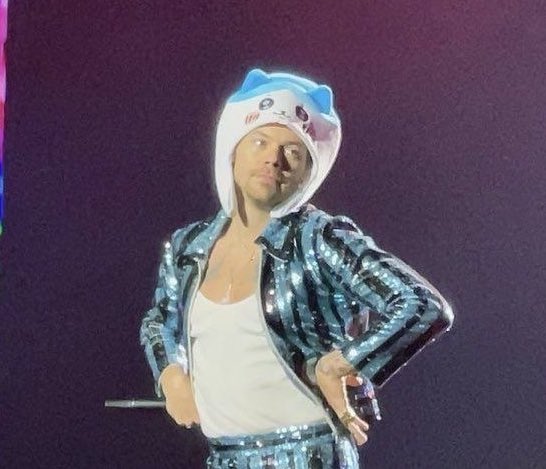 ediblestarrss's tweet photo. he loves a silly little hat https://t.co/0bn5tFzfB4