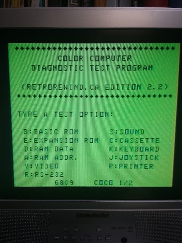 Rondelvo's tweet photo. 2 Different 16k Radio Shack Color Computers. These were Cassette Warriors / Rom Packs also worked!    #colorcomputer #coco #tandy #RadioShack #tandyandradioshackvintage #8bit #cocopi3 #coco3  #ronsgarage https://t.co/15Go4i3AA3