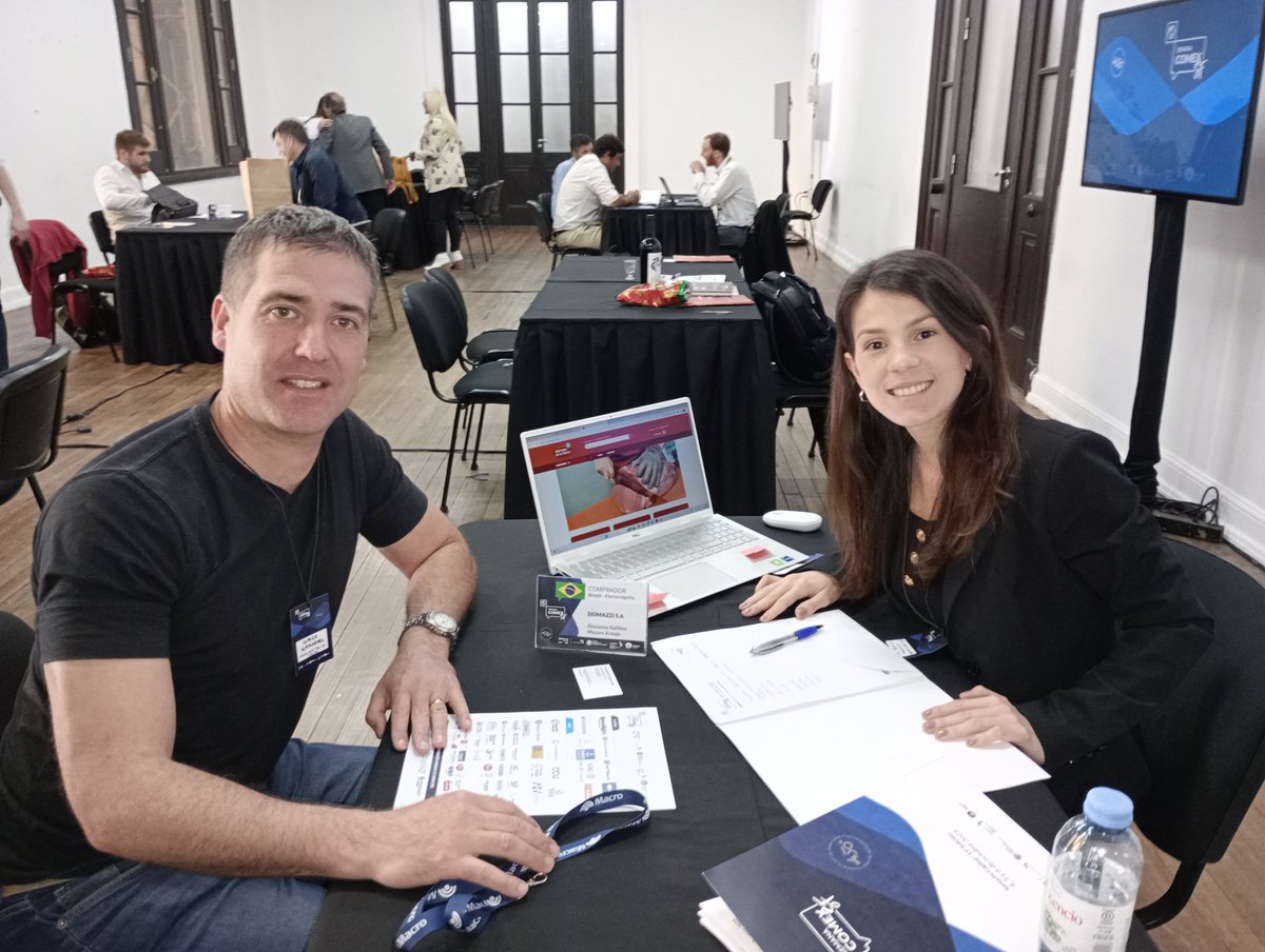 Extraordinarios contactos en la ronda con Brasil. 
Gracias Comex por la calidad de las empresas extranjeras.