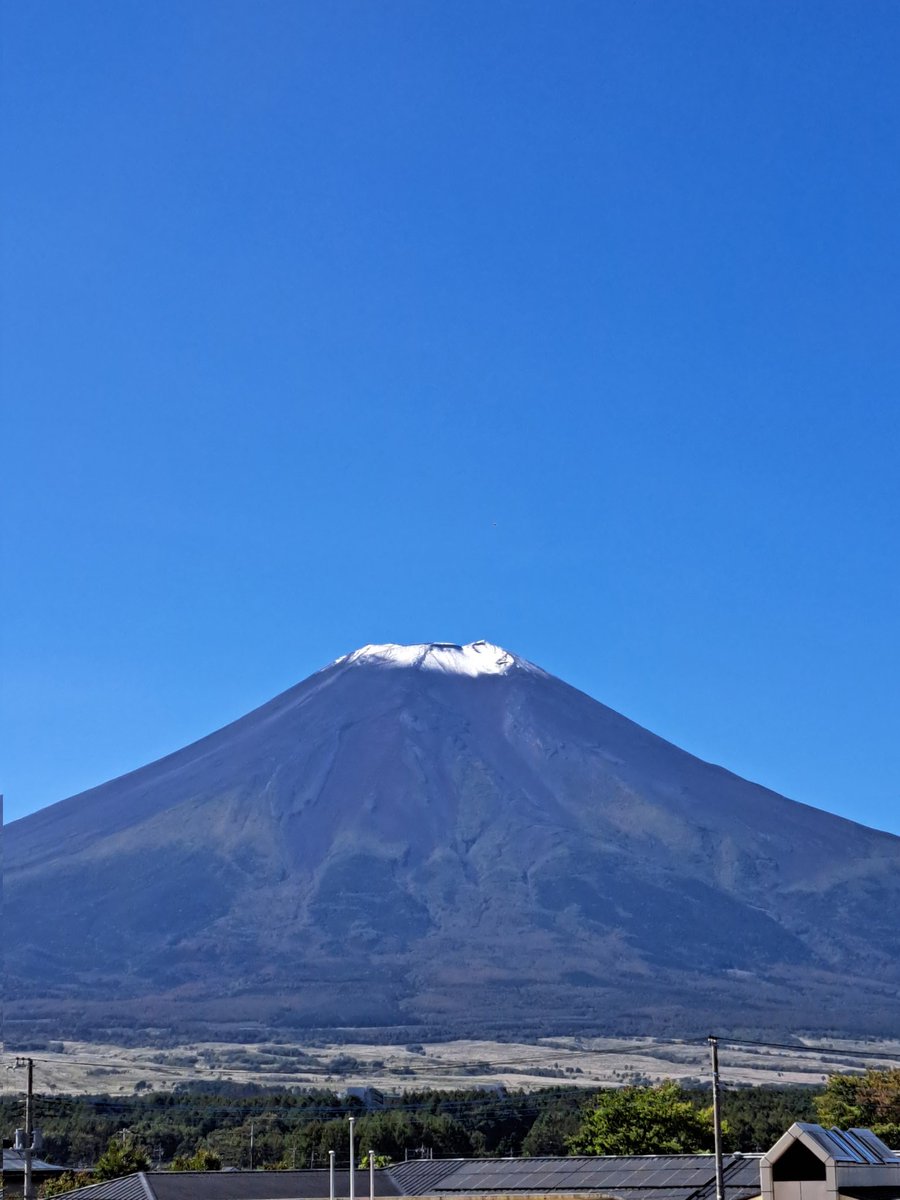 きょうの、富士山
