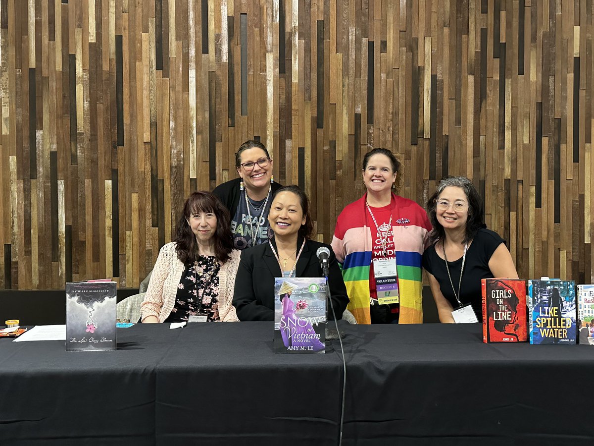 Emily Golightly (she/her/hers) (@emilygolightly3) on Twitter photo A great first day of #NCSLMA2023 conference! <a href="/starnesliu/">Jennie Liu</a> , <a href="/klburkinshaw1/">Kathleen Burkinshaw🌸Romanian translation out NOW</a> & <a href="/amy_m_le/">Amy M. Le - Author, Speaker, Publisher</a> shared heart-wrenching & historically significant stories as they talked about their paths to publication. Thankful to serve have the opportunity to work w/ amazing authors & storytellers! A great first day of #NCSLMA2023 conference! <a href="/starnesliu/">Jennie Liu</a> , <a href="/klburkinshaw1/">Kathleen Burkinshaw🌸Romanian translation out NOW</a> & <a href="/amy_m_le/">Amy M. Le - Author, Speaker, Publisher</a> shared heart-wrenching & historically significant stories as they talked about their paths to publication. Thankful to serve have the opportunity to work w/ amazing authors & storytellers!