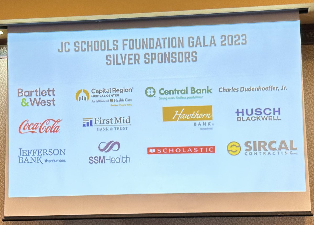 Thanks to <a href="/HuschBlackwell/">Husch Blackwell</a> for sponsoring the 25th <a href="/foundation_jcps/">JC Schools Foundation</a> Gala and supporting <a href="/JCSchools_/">JC Schools</a> teachers, staff, and students.

(This was my first time in this room since the <a href="/mobarnews/">The Missouri Bar</a> bar exam. The decor was nicer, and I didn’t feel like vomiting.  Both pleasant changes.)