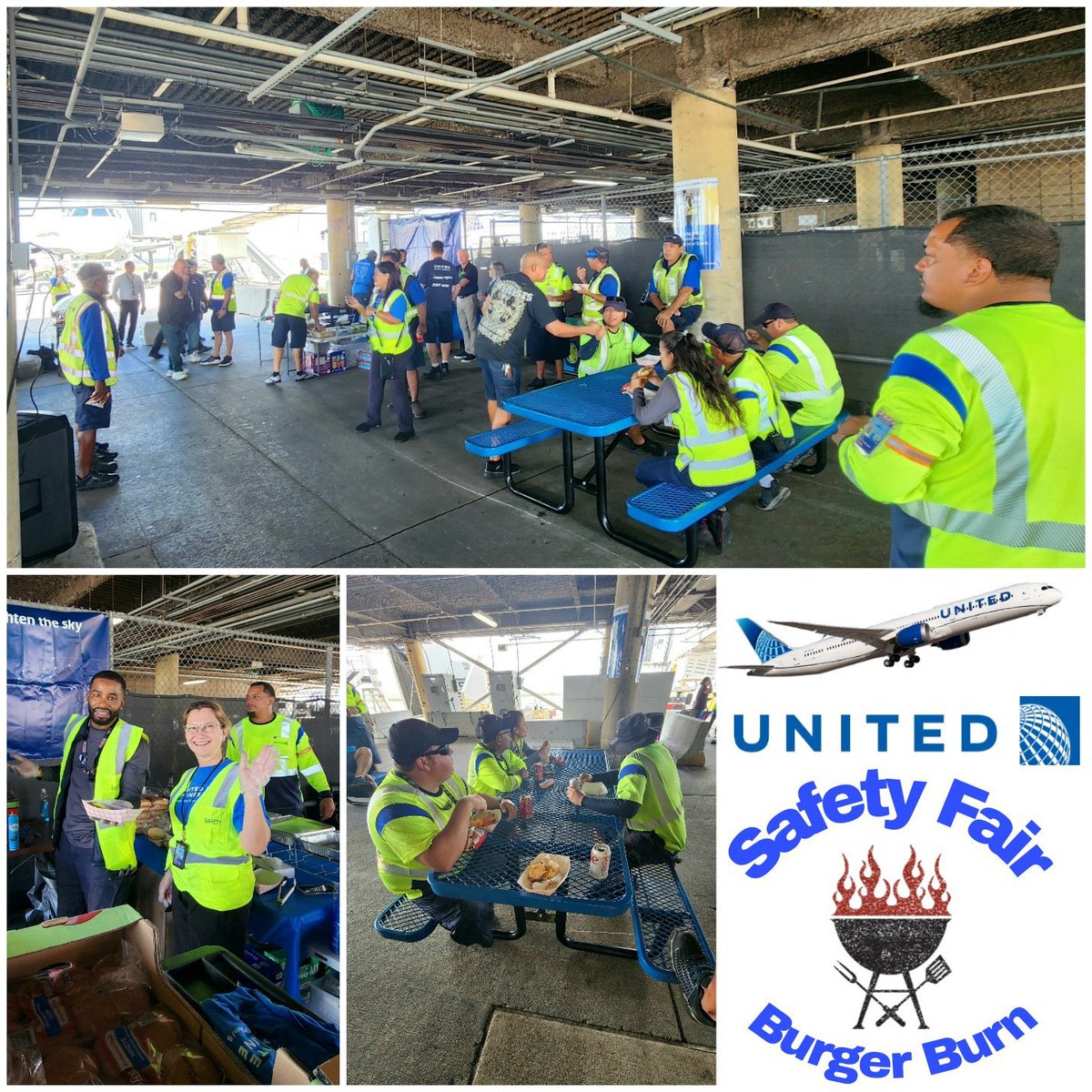 Stop 9 on our BB&SF tour which starts our Florida tour. Great day with our MCO team nice safety event and delicious food. Thanks for a good summer ops. @DJKinzelman @jacquikey @scarnes1978 @united @AOSafetyUAL @SteveTanzella