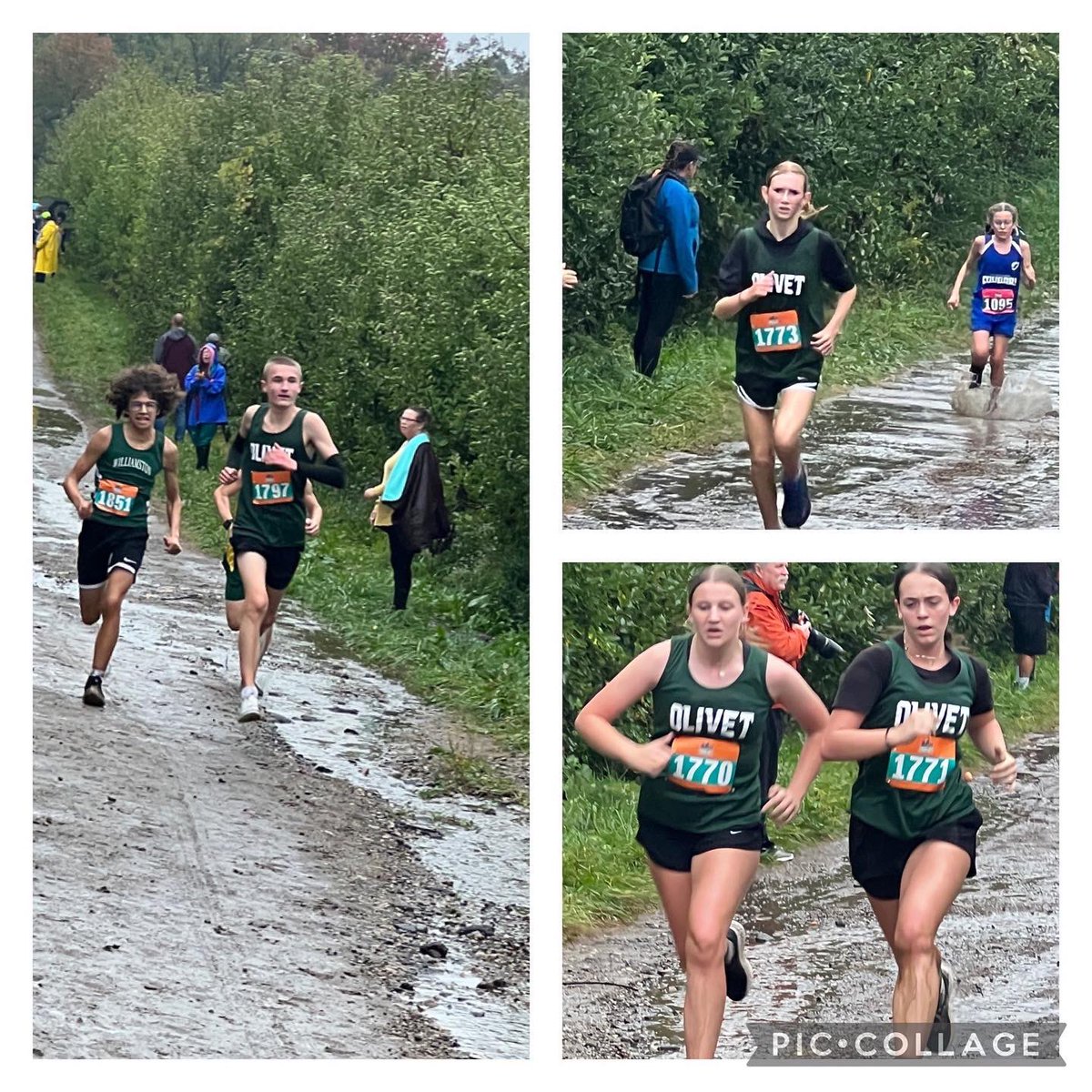 EllisBenjaminP's tweet photo. From team building at practice on Wednesday to team bonding in the rain on Thursday running at the Country Mill. #OCSRocks https://t.co/KP5o6bLmxS