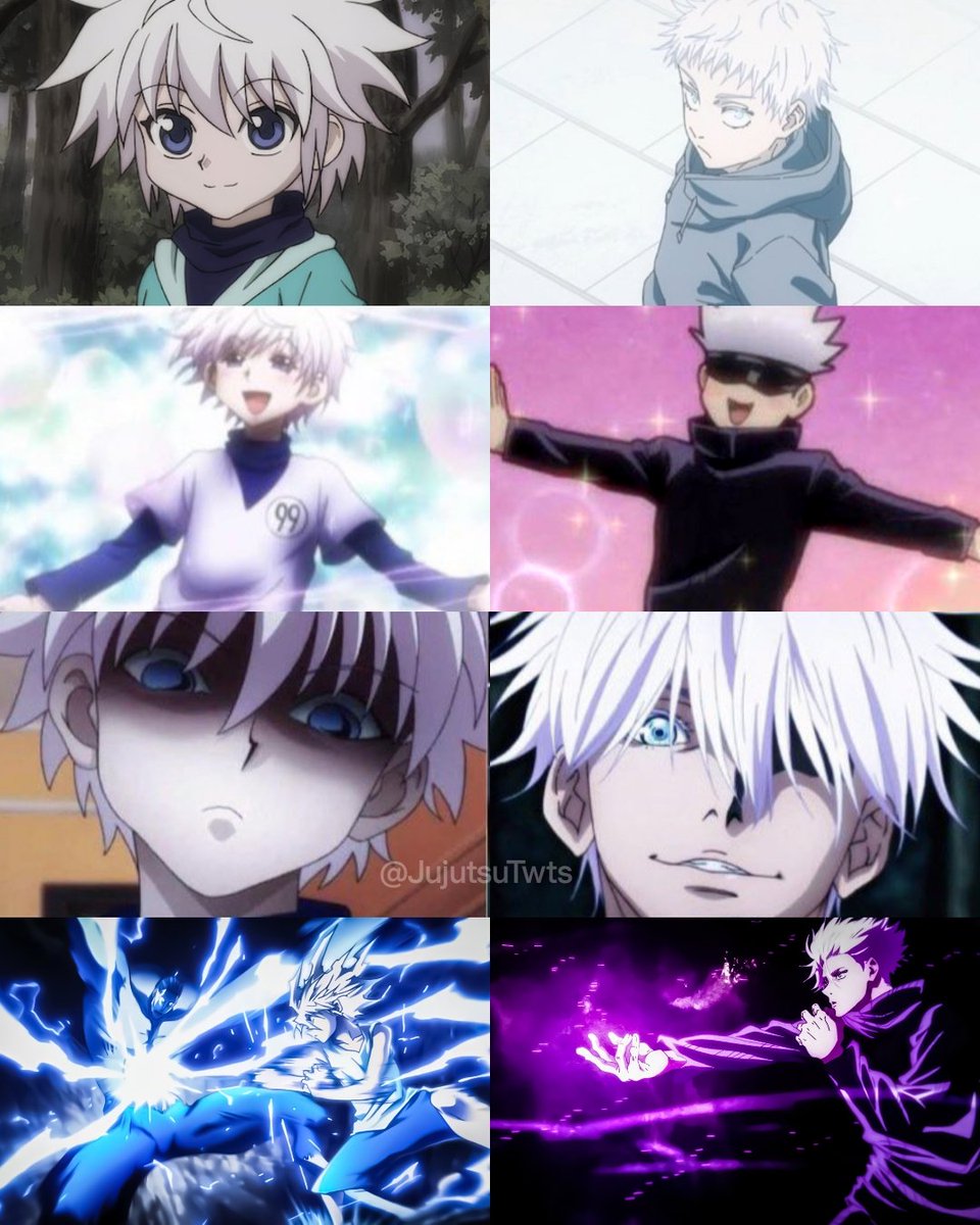 AnimexTwts's tweet photo. Hunter x Hunter | Jujutsu Kaisen https://t.co/jyPcWlmL0H