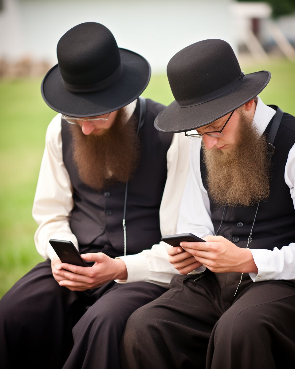 ViraliaOne's tweet image. Yesterday&apos;s nationwide emergency alert reportedly led to some unexpected consequences in Amish communities, as a few individuals were inadvertently &apos;exposed&apos; for having phones, resulting in unexpected &apos;shunning&apos; reactions. 📵🤯 #TechRevelations