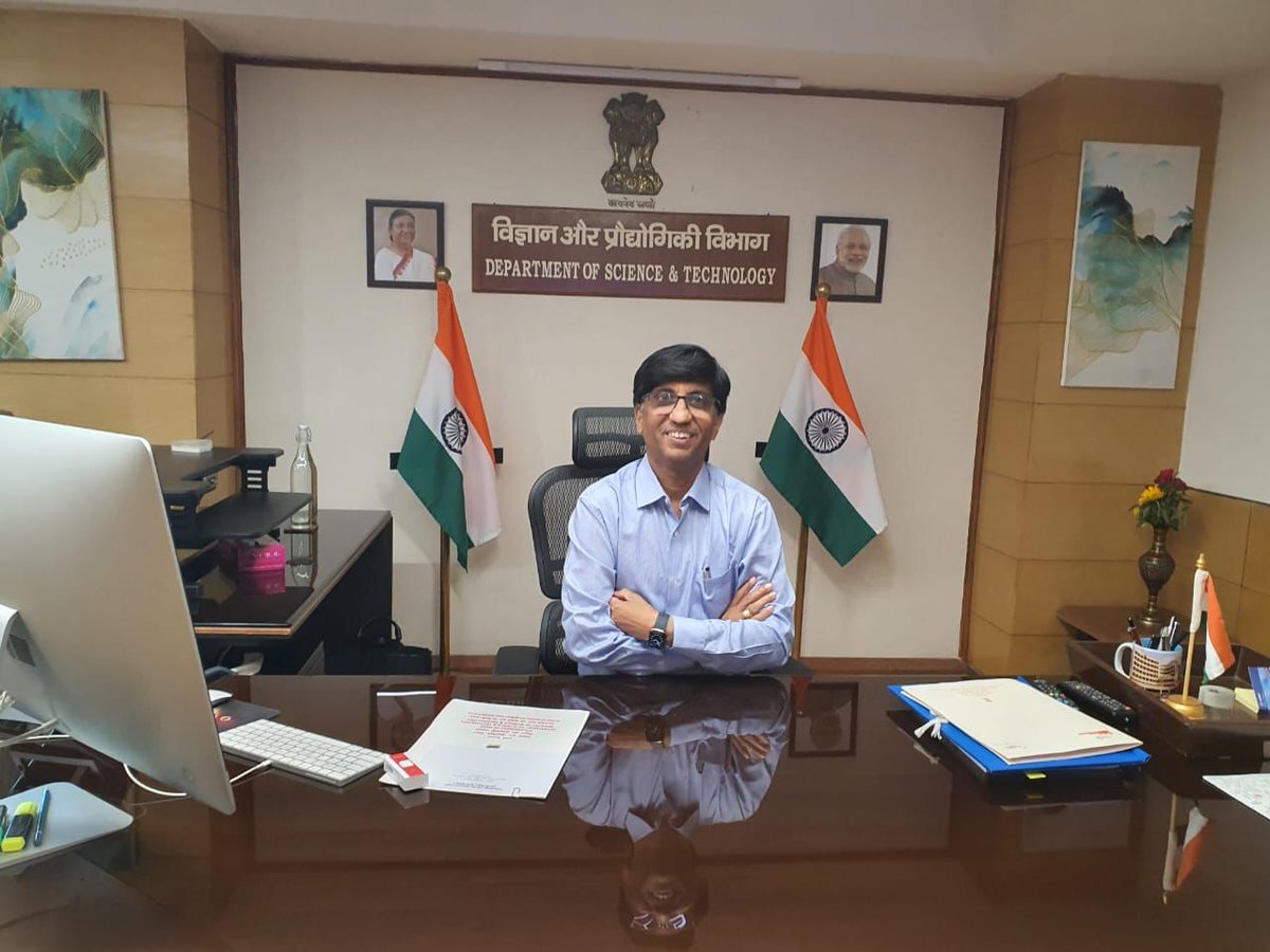 #ProfAbhayKarandikar
#NewSecretary
#DepartmentofScienceandTechnology
#DirectorofIITKanpur

Many congratulations to Prof. Abhay Karandikar  for being appointed as Secretary of Department of Science and Technology. He is currently serving as the Director of IIT Kanpur.