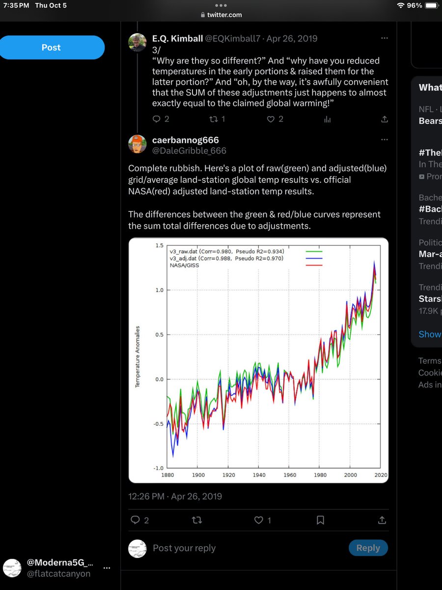 @craigthomler @EQKimball7 @Tefere_Gebre @ScienceBlog3 @DaeminErish @AtomsksSanakan @TonyClimate @priscian @Tokyo_Tom @CymaticWave @1_TMF_ @Athol94519002 @Over400ppm @ILuvCO2 @3GHtweets @jonsaxon67 @EdwardBernays7 @Billybobtn @Gladfly1 @willyv96 @Canadian_logic_ @Ancientengineer @GillesnFio @GregoryMakles @EdDarrell @brandonrgates @4TimesAYear @CitronCockatoo @MonkeyMyBack @GustavoRejivik @miked194765 @LeonardCohen2 @Mark_Fraser_ @NoelTurner194 @JoKiwi55 @climatefrauds @icarus62 @usanorthcoast @drwaheeduddin @FriendsOScience @LindsayyuleS @climatecancel @kmpetersson @dblebuck @Tea4gunsSC @EthonRaptor @nstokesvic @wattsupwiththat @RichardAMuller @ProfBrianCox Heh heh… here’s the tweet that got me blocked by EQKimball7 back in 2019.