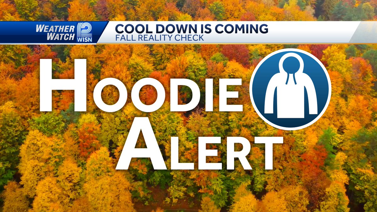 Mark_Baden's tweet photo. I am issuing a "Hoodie Alert". Most of you will be waking up to temps in the 40s in the morning. https://t.co/o0o4nhYMFx