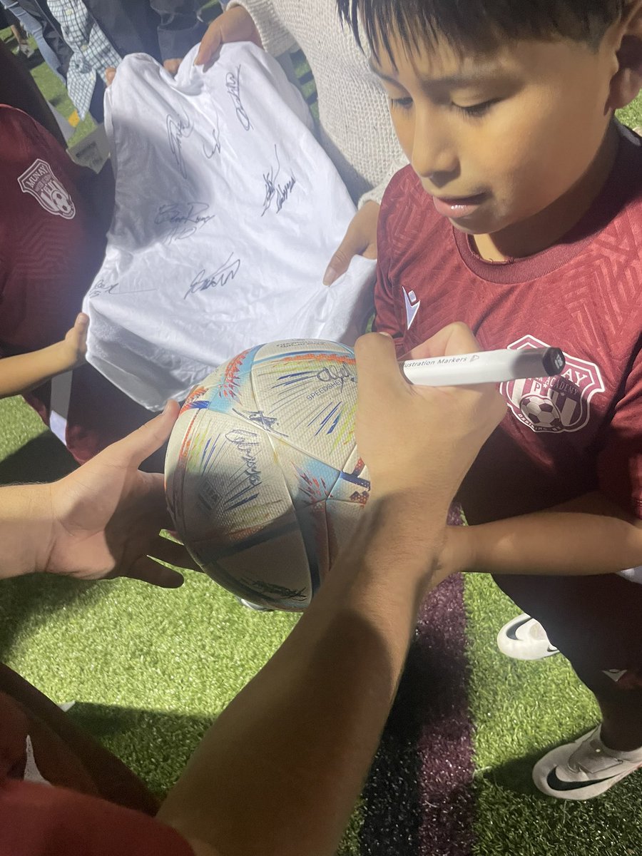 OssiningSoccer's tweet photo. This is what it’s all about! It’s all for the kids! We move onto Saturday against Fox Lane! @OssiningSchools @OSSATHLETICS @CoachCaseyOHS @MrHerrera_AD @hoopsmbd https://t.co/fISTHOut2W