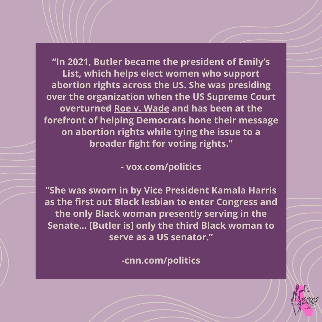 On October 3rd, 2023, Laphonza Butler swore in to the Senate to succeed the late Sen. Dianne Feinstein.