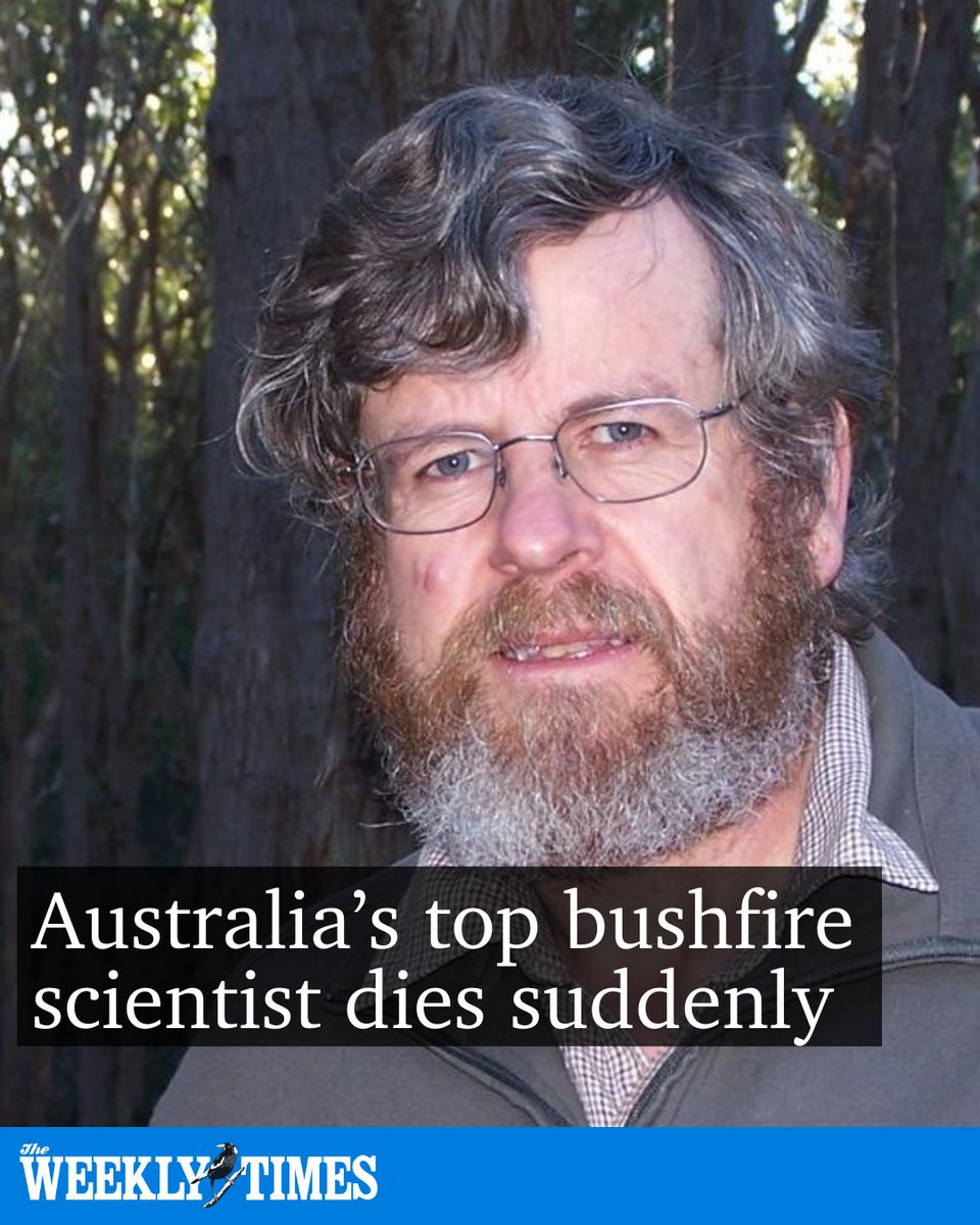 theweeklytimes's tweet image. The fire-prevention community is in shock after the sudden and tragic passing of Associate Professor Kevin Tolhurst, who was “critical to fire prediction” in Victoria. More: bit.ly/3ZIbf3A