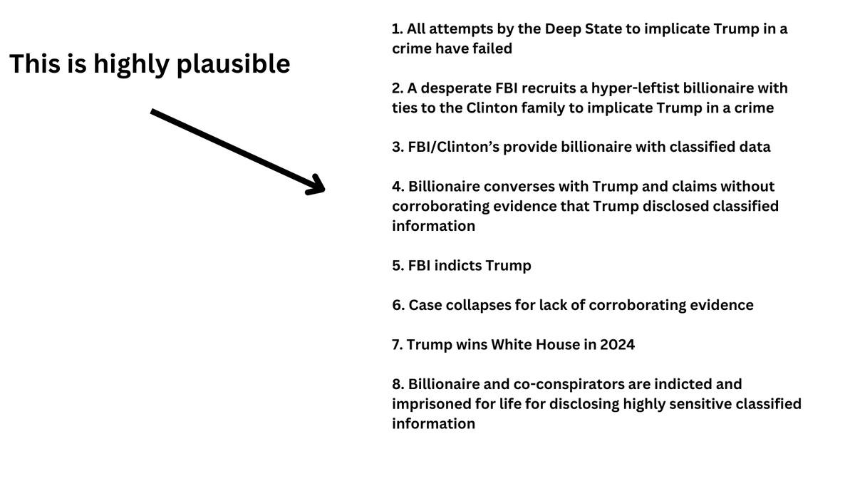 realelybritt's tweet photo. Donald Trump, Anthony Pratt and classified material are trending. 

Did you know Pratt has extensive ties with the Clinton Family?

Bill Clinton was privy to the classified data Pratt claims Trump leaked to him.

My two cents below... https://t.co/k3benLv6hc