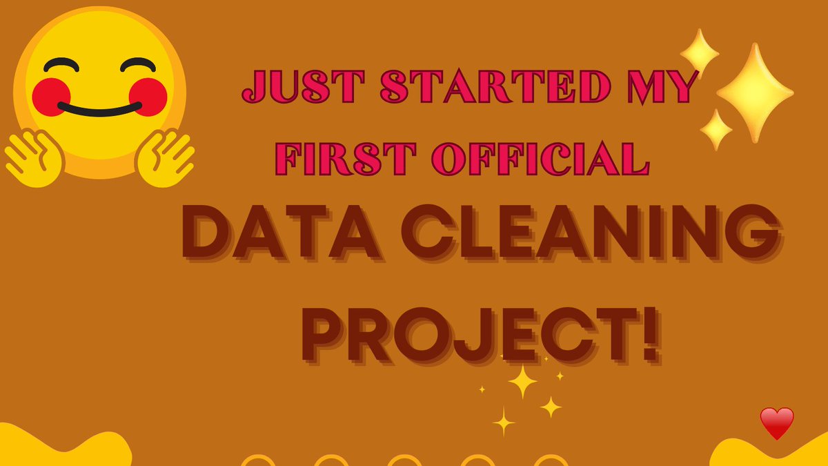 LadyPiness's tweet image. The thrill of the data cleaning challenge.  Let&apos;s transform messy data into valuable insights. #Datacleaning #Pythonanalysis #Datascience