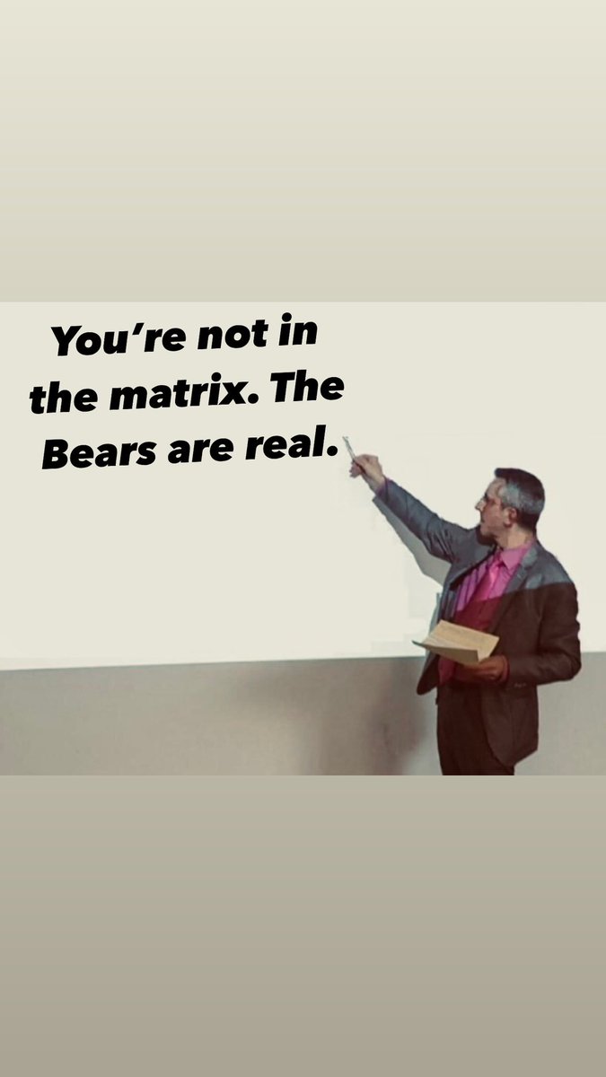 Fantasy_Dads's tweet image. Feeling like I'm in the Matrix... are the Bears real? 🤯 #ExistentialThoughts 😅