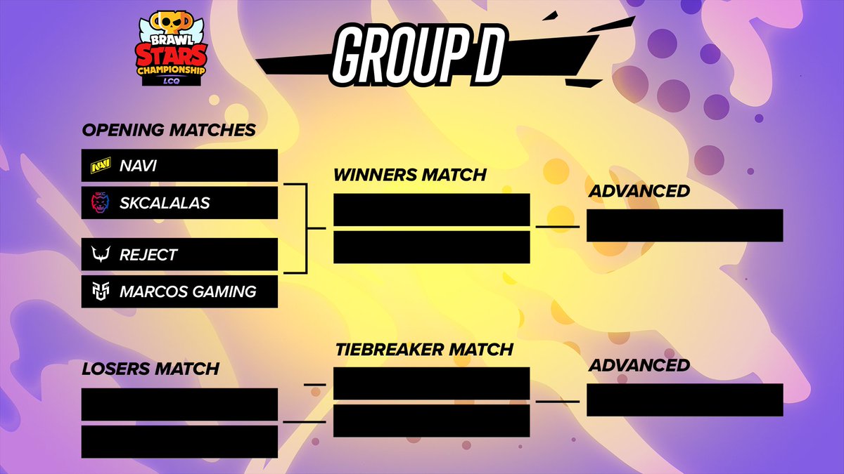 Getting ready for the group stage, here are the beginning matchups! ⚔️

See you bright and early tomorrow, 10am CEST 👋
event.brawlstars.com ⏰

#BSLCQ23 #BrawlStars