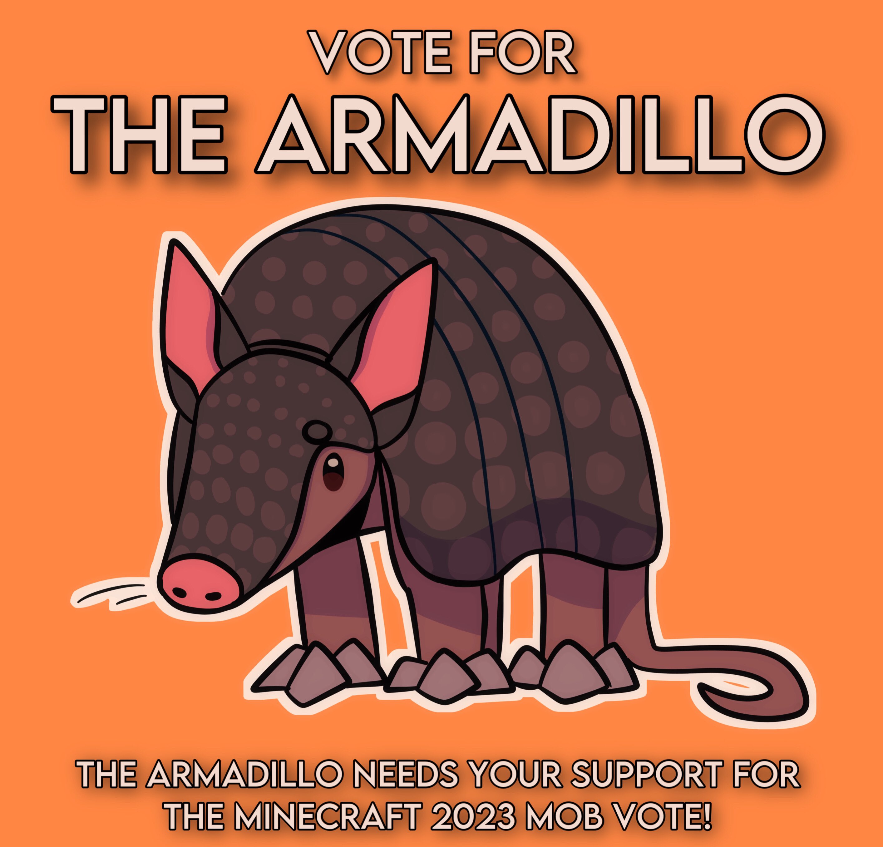 Armadillo just won minecraft mob vote : r/SonicTheHedgehog