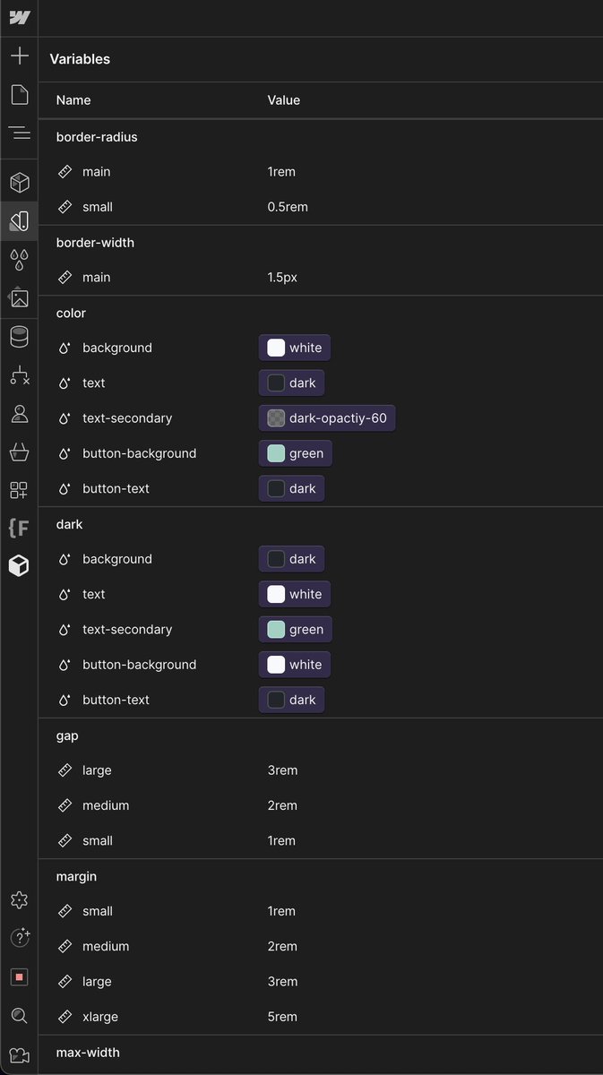 hey_fife's tweet image. Variables is life right now #WebflowConf #webflow