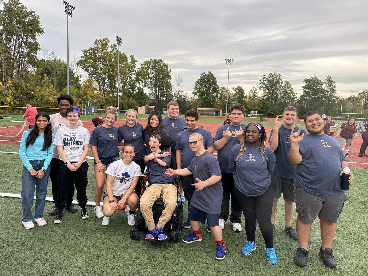 SHUnified's tweet photo. Sweet Home’s first ever Unified Bocce team!! Great match today against Cheektowaga. @SHCSDAthletics @SpecOlympicsNY @SweetHomeCSD https://t.co/RrzLnFWm6z