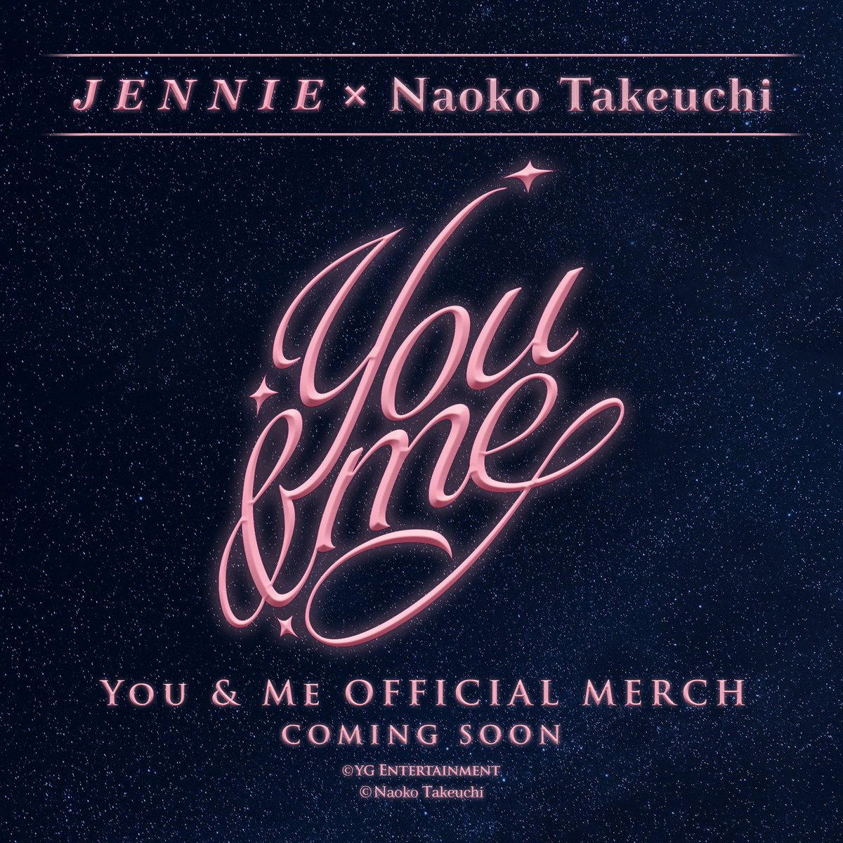 JENNIE × Naoko Takeuchi
You & Me COLLAB MD DROP NOTICE

COMING SOON

#JENNIE #제니 #BLACKPINK #블랙핑크 #NaokoTakeuchi #YouandMe #COLLABMD #YGSELECT