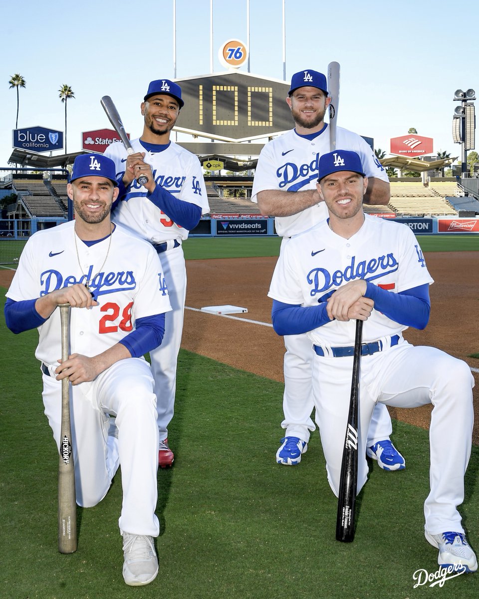 The fact that the Dodgers recreated the iconic photo is so cool