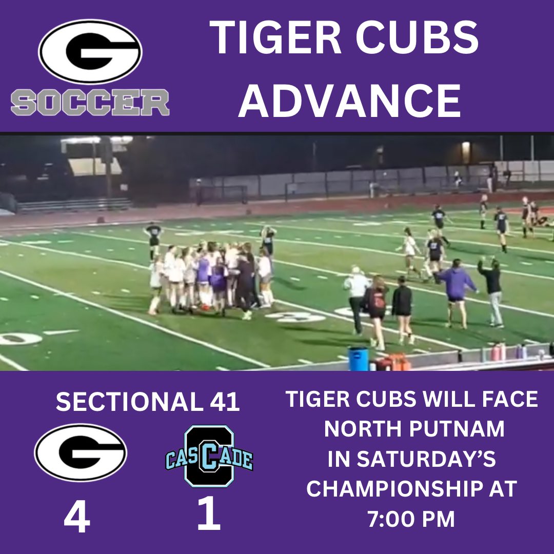 Good news!  Now you have plans for Saturday night.  Let’s go win a Championship.