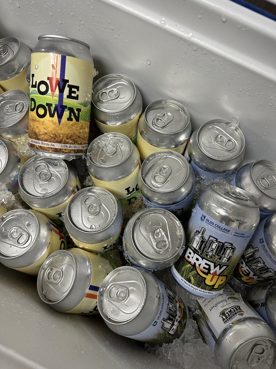 Had a great time celebrating harvest with the Field Crop Development Centre <a href="/OldsCollege/">Olds College of Agriculture & Technology</a>! #harvest2023