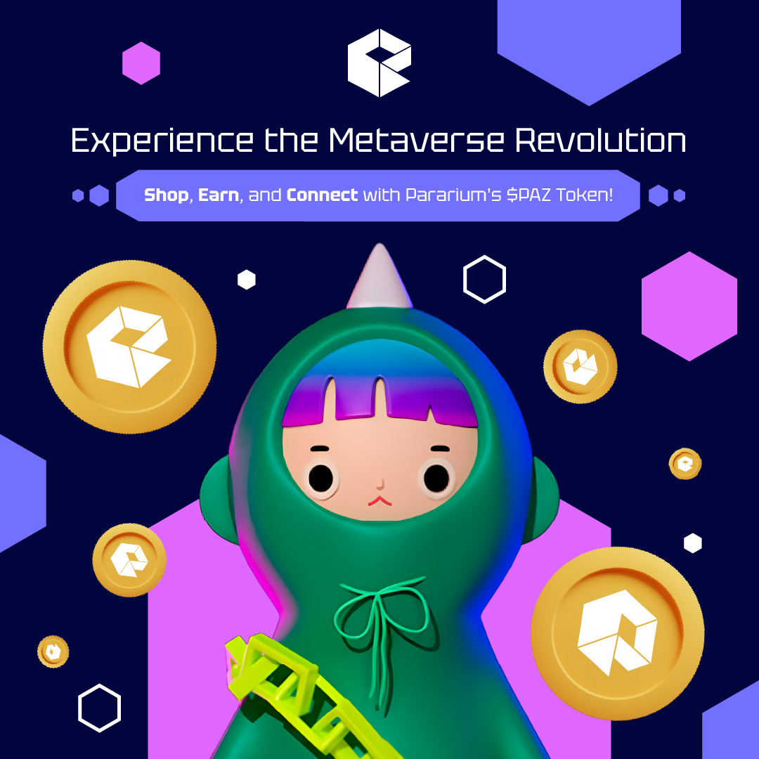 paz_m2e's tweet photo. Bringing the brands you love into the metaverse! 🛍️ Pararium uniquely bridges Web2 and #Web3, offering memberships, shopping, and more. Connect, earn, and shop with the $PAZ token.
Discover the future of mobile metaverse shopping! #Pararium #Web2MeetsWeb3 https://t.co/F1KkX1XmkY